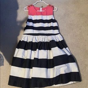 Adorable girl’s springtime dress